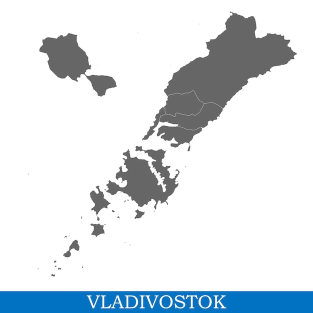 Mapa de la ciudad de Rusia