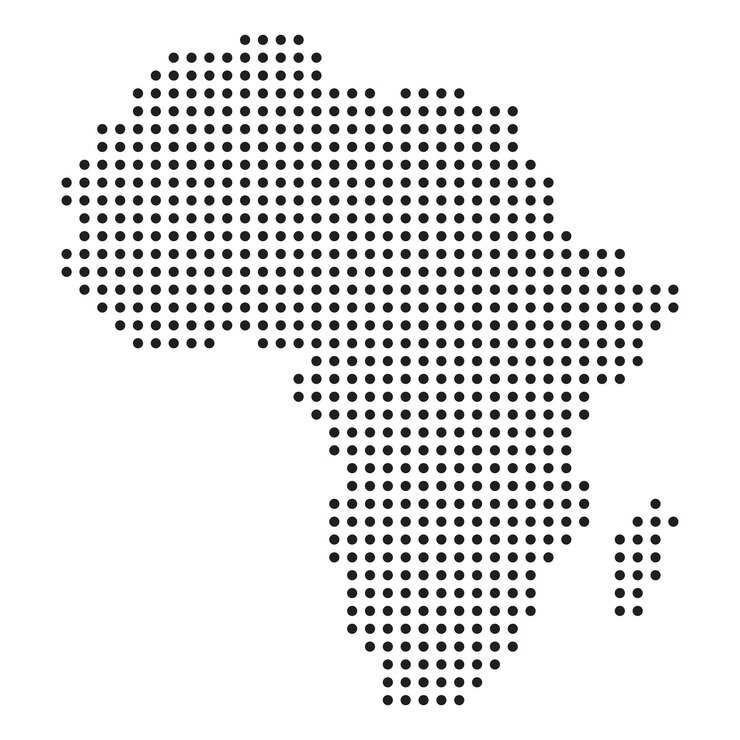 un mapa del continente y el mapa de la palabra