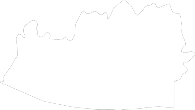 El mapa del contorno de Escuintla Guatemala