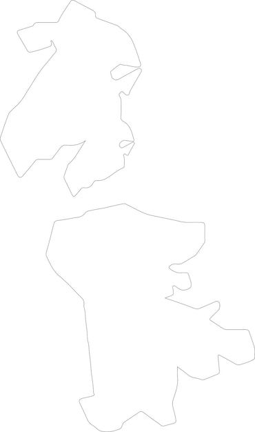 Vector mapa del contorno de macao s a r