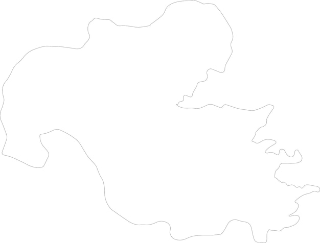 Mapa del contorno de Oita, Japón