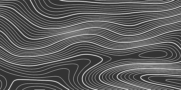 Mapa de contorno topográfico Resumen de fondo