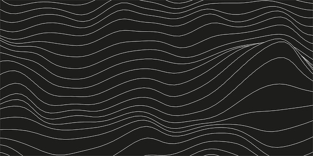 Mapa de contorno topográfico Resumen de fondo