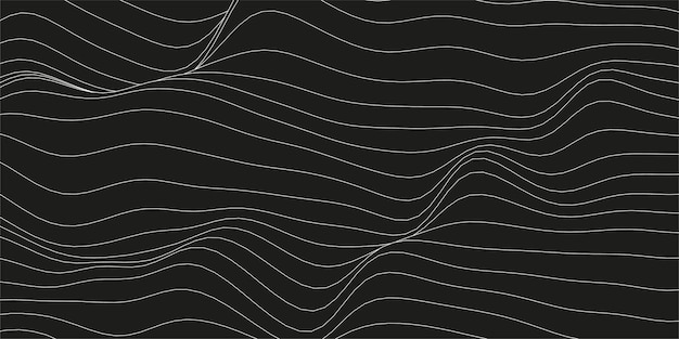Mapa de contorno topográfico Resumen de fondo