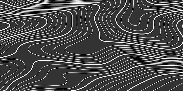Mapa de contorno topográfico Resumen de fondo