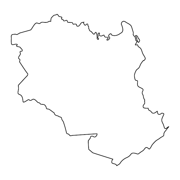 Mapa del estado Monagas división administrativa de Venezuela