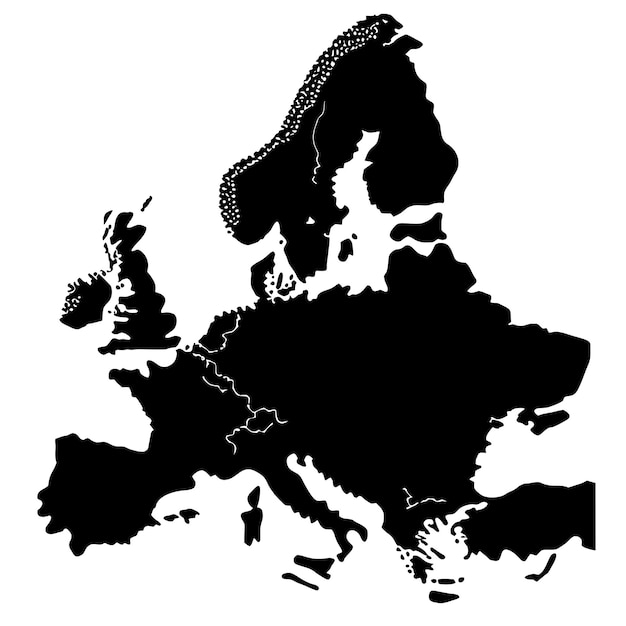 El mapa de europa