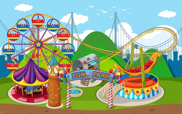 Un mapa de Fun Park