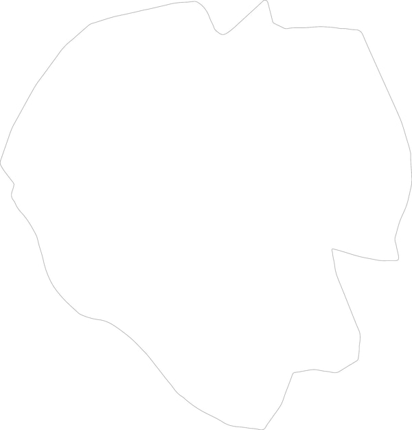 El mapa general de addis abeba, etiopía
