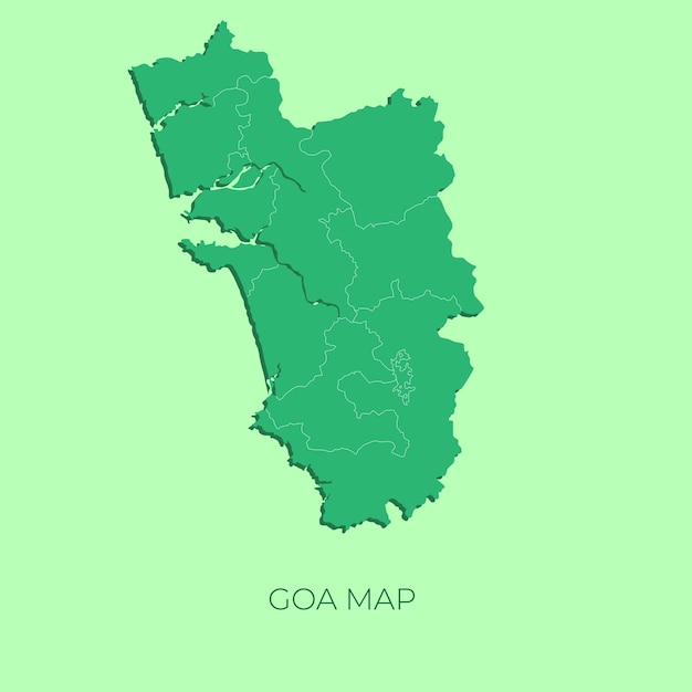 El mapa de Goa