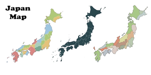 Mapa de Japón Una mirada detallada a la división geográfica y política del país