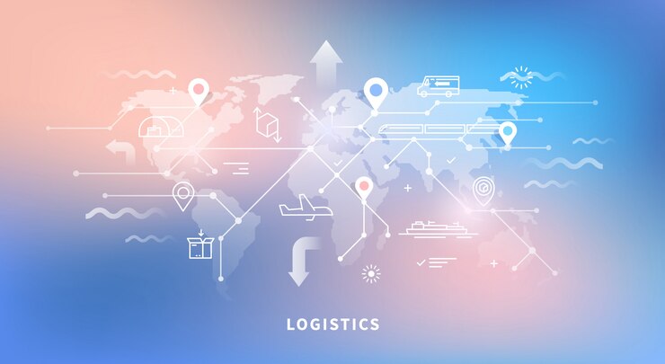 Mapa mundial de logistica