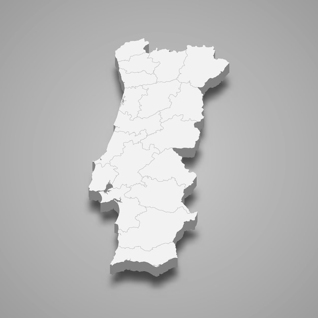 Mapa del país con fronteras