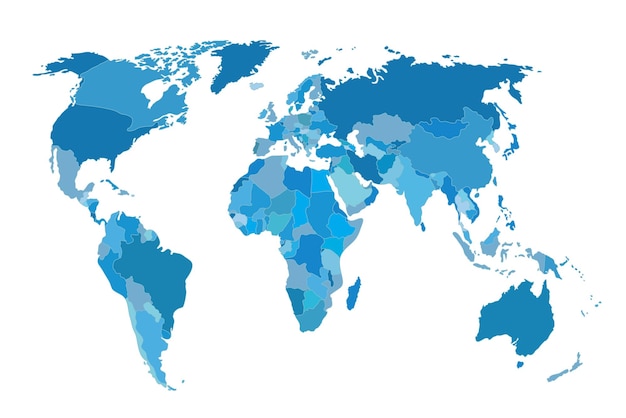 Mapa político del mundo