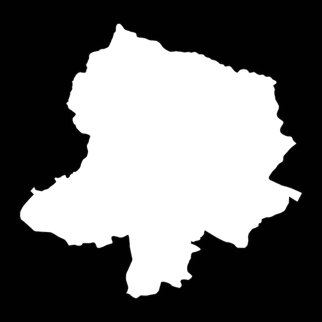Mapa de la provincia de Khovsgol división administrativa de Mongolia Ilustración vectorial