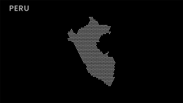 Mapa de puntos del Perú