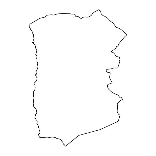 Mapa de la región de Tarapacá división administrativa de Chile