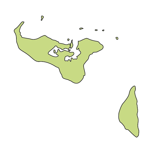 Mapa de la región de Tonga