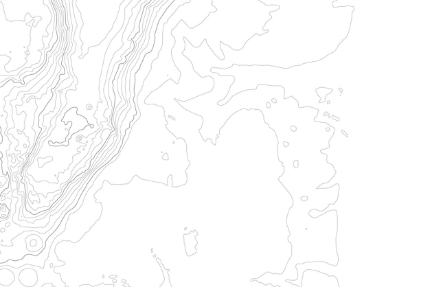 Mapa topográfico contorno fondo topo mapa con elevación contorno mapa vector geográfico mundo topog