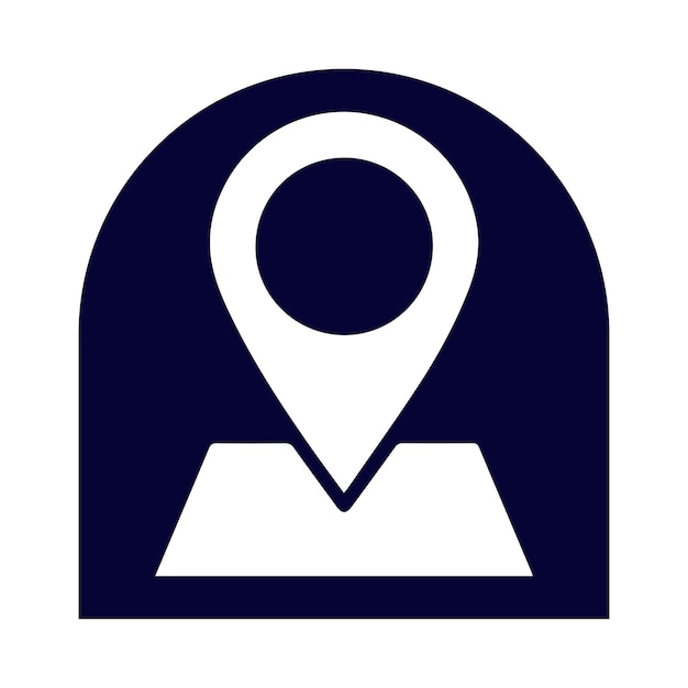 mapa de ubicación mapa de ubicación icono de pin