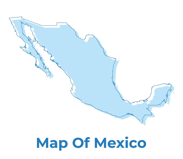 El mapa verde de México.