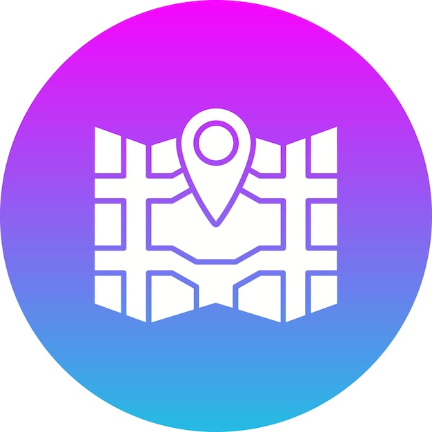 Mapas y icono de ubicación