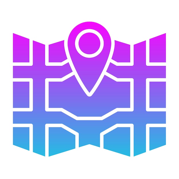 Mapas y icono de ubicación