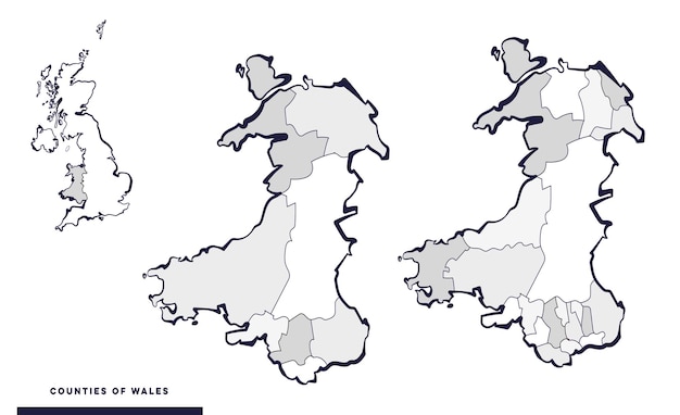 Vector mapas de las murallas