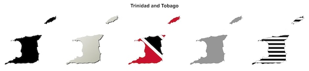 Mapas de Trinidad y Tobago