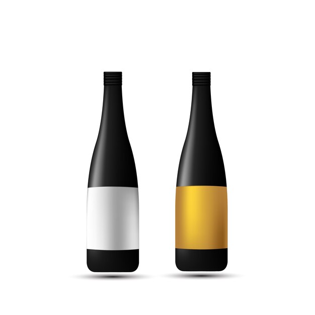 Maqueta de la botella