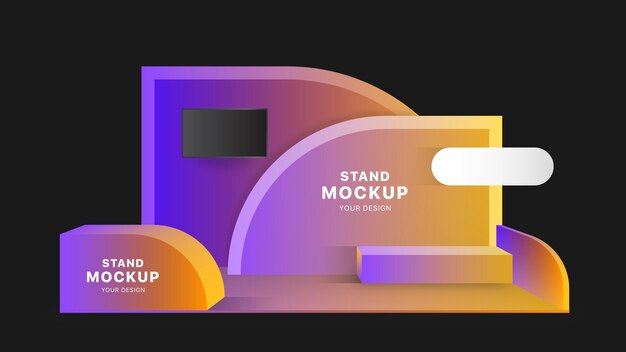 Maqueta de stand virtual