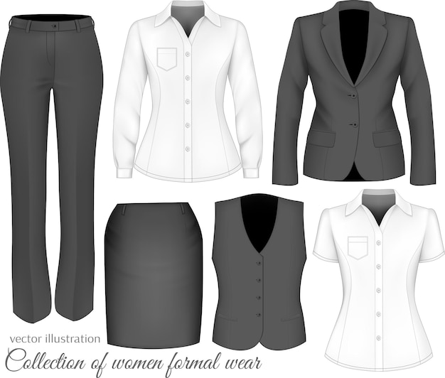 maqueta de uniforme de oficina