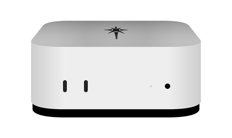 Vector máquina de computación dispositivo de computadora vectorial sistema de escritorio mac mini