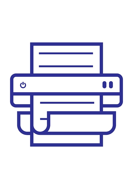 Vector máquina de laminación para documentos icono plano