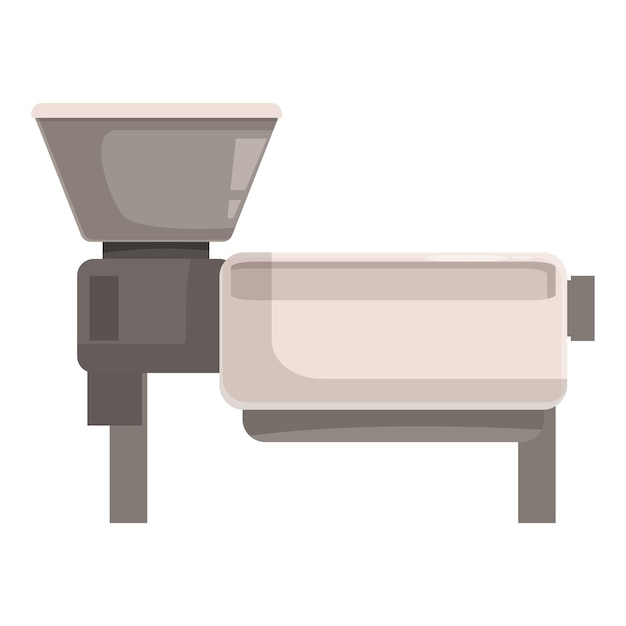 Máquina molinera de café que transforma los granos de café en polvo aromático