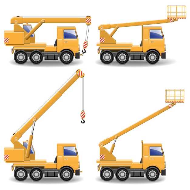 Máquinas de construcción de vectores Set 1