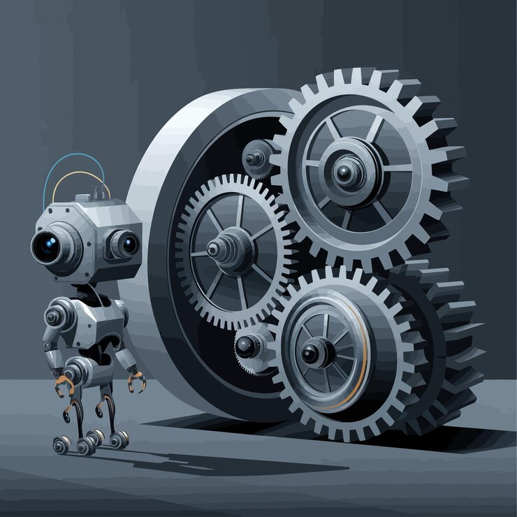 Vector máquinas de engranajes de seguridad vectorial trabajo engranaje sistema de engrenaje de precisión sistema de control inteligente artificial