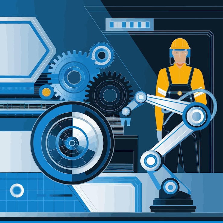 Vector máquinas de engranajes de seguridad vectorial trabajo engranaje sistema de engrenaje de precisión sistema de control inteligente artificial
