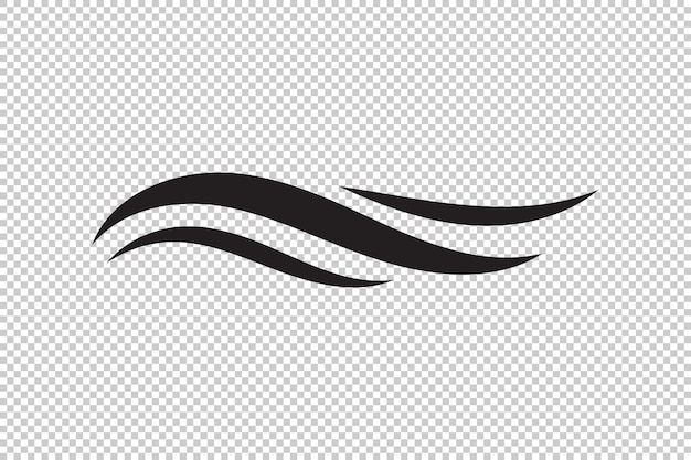 Mar icono onda ilustración vector diseño Ocean logo elemento gráfico Aqua o líquido símbolo