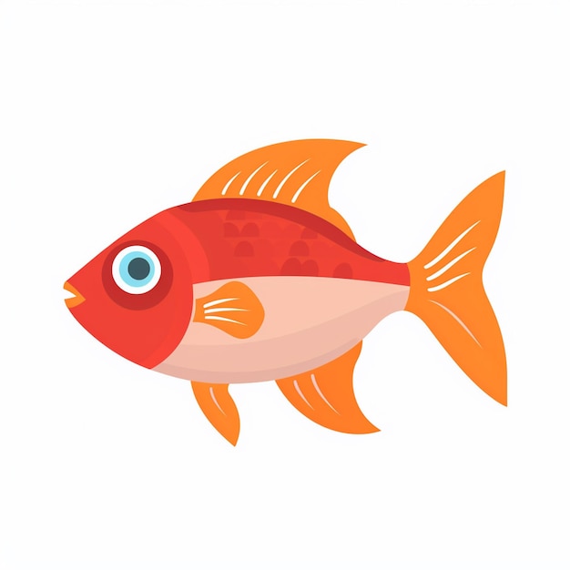 mar ilustración vector océano pez animal agua submarina pesca naturaleza icono diseño ba