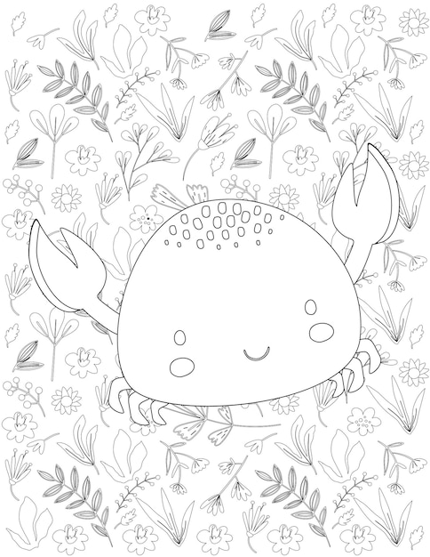 Mar Océano Página para colorear, Mar Océano Vector, Mar Océano Blanco y Negro, Mar Océano para colorear para niños