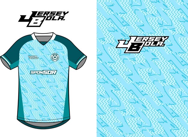 MAR055 PATTERN JERSEY SOCCER SPORT