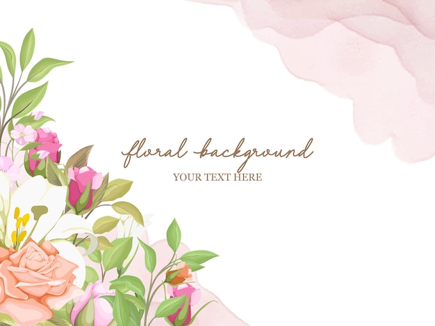 maravilloso diseño de plantilla de fondo de banner de boda