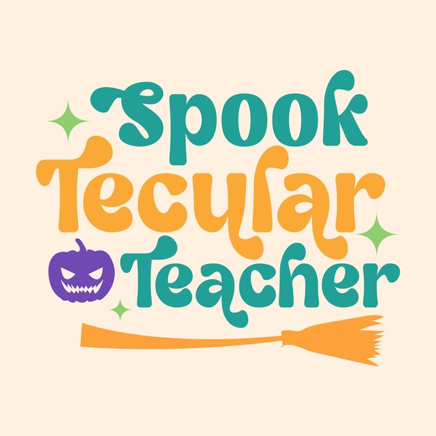 maravilloso diseño vintage de camiseta de halloween