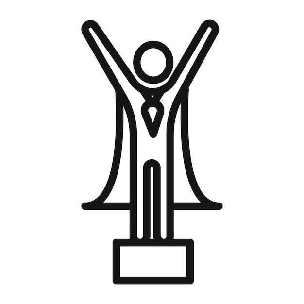 marca de inicio del icono en estilo llenado
