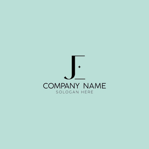 Marca de marca del logotipo para el nombre de la empresa