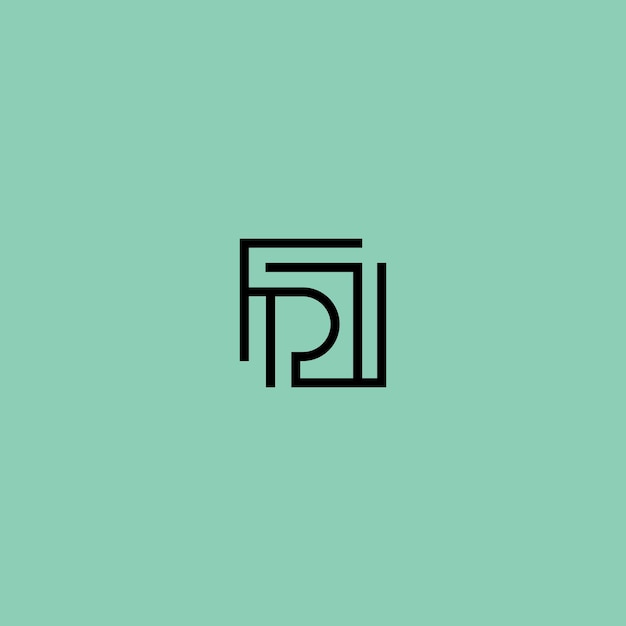 Marca de marca del logotipo para el nombre de la empresa