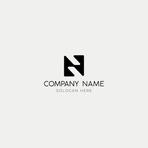 Marca de marca del logotipo para el nombre de la empresa