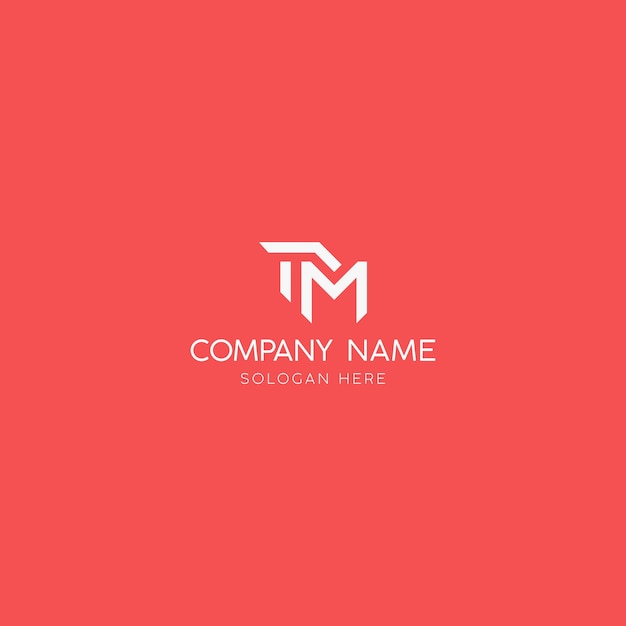 Marca de marca del logotipo para el nombre de la empresa