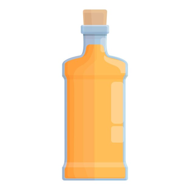Marca tequila botella icono dibujos animados vector Bebida de limón Tiro mexicano